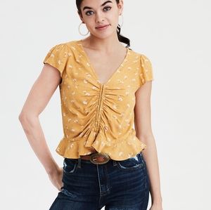 🌿AE🌿 Dandelion pattern blouse